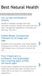 Mobile Screenshot of bestnaturalhealth.net
